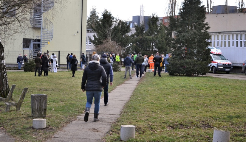 Veľkokapacitné očkovanie v Humennom (6.3.)