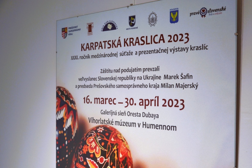 Výstava Karpatská kraslica a 2023 a jarmok kraslíc