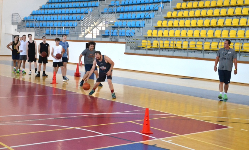 Tomáš Kačmarik v Humennom (basketbalovo)