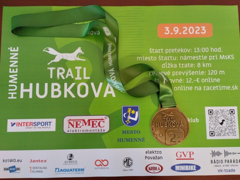 2. TRAIL HUBKOVÁ 2023