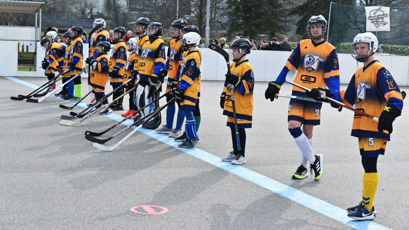 Hokejbalová extraliga U-14, turnaj v Humennom, HBK Levíčatá Humenné