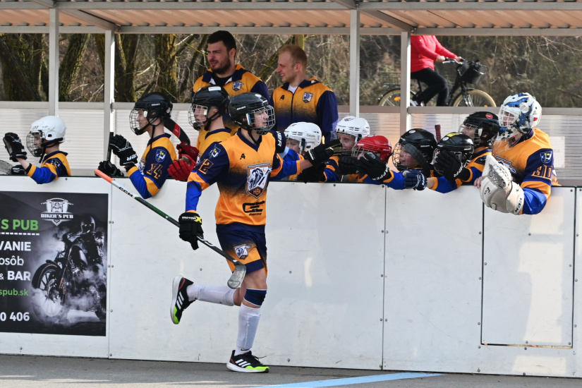 Hokejbalová extraliga U-14, turnaj v Humennom, HBK Levíčatá Humenné