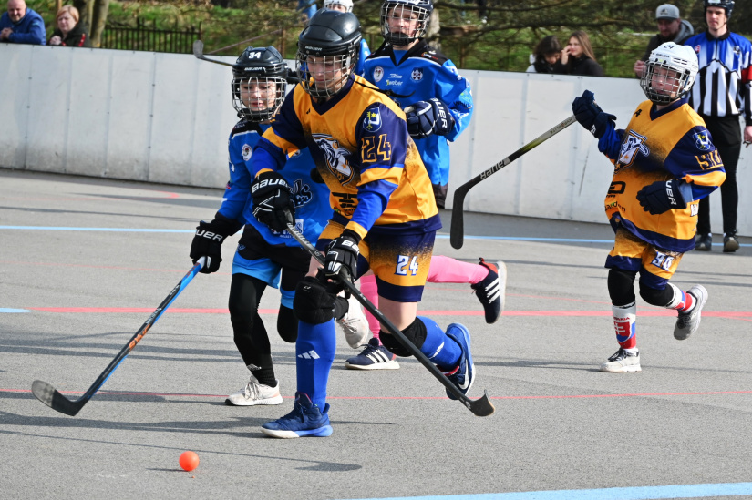 Hokejbalová extraliga U-14, turnaj v Humennom, HBK Levíčatá Humenné