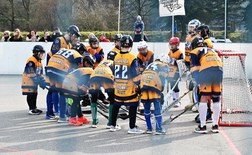 Hokejbalová extraliga U-14, turnaj v Humennom, HBK Levíčatá Humenné