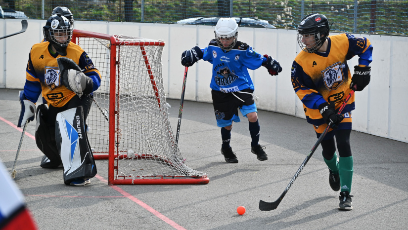 Hokejbalová extraliga U-14, turnaj v Humennom, HBK Levíčatá Humenné