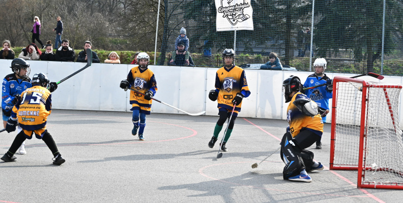 Hokejbalová extraliga U-14, turnaj v Humennom, HBK Levíčatá Humenné