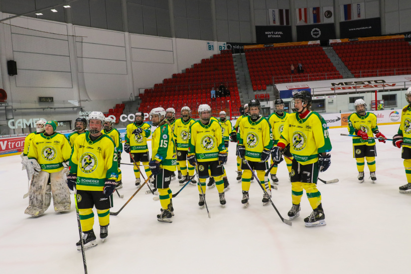 Nina Chovancová, majsterka SR v hokeji (Šarišanka Prešov)