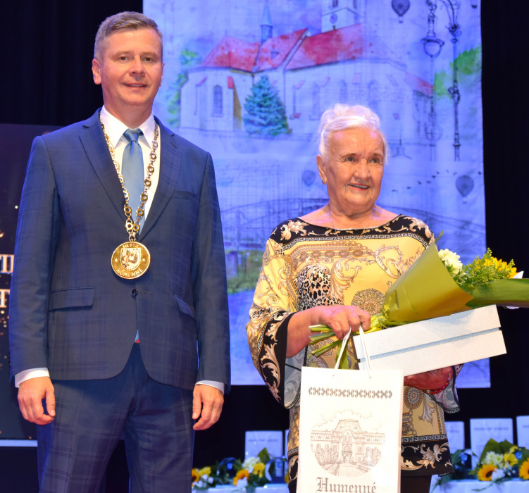 Cena dobrovoľník mesta Humenné - Magdaléna Májeková