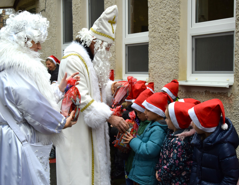 Mikuláš v MŠ Osloboditeľov