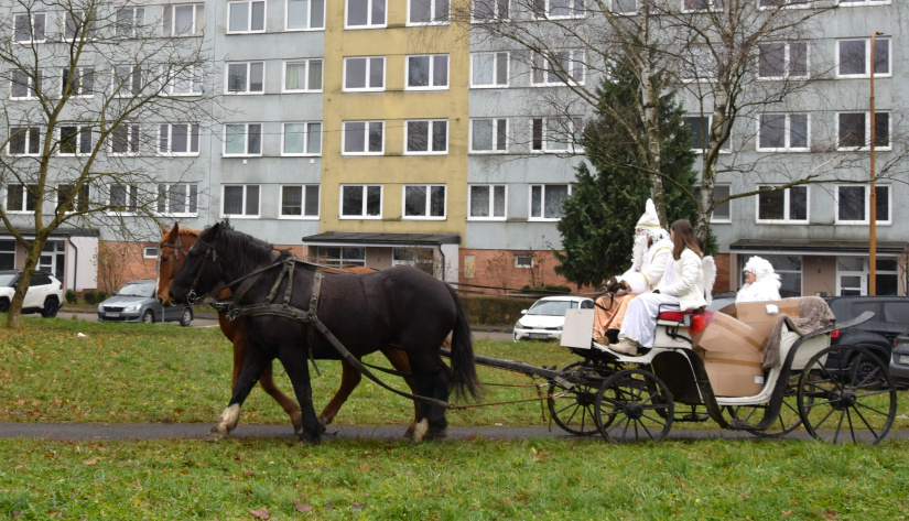 Mikuláš v MŠ Třebíčska