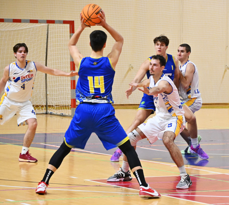 1.BK Humenné - Slávia RIM Basket Košice 49:55 (2. liga muži)