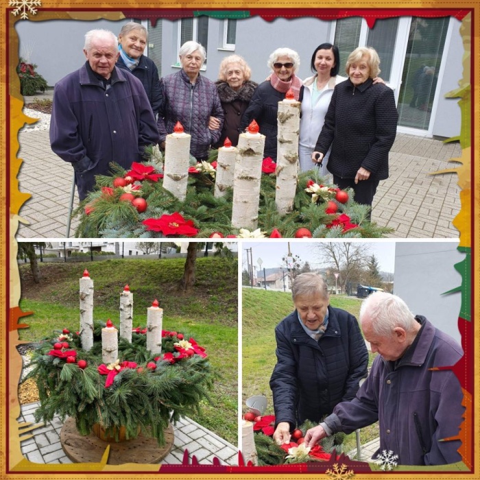 Advent ný veniec.